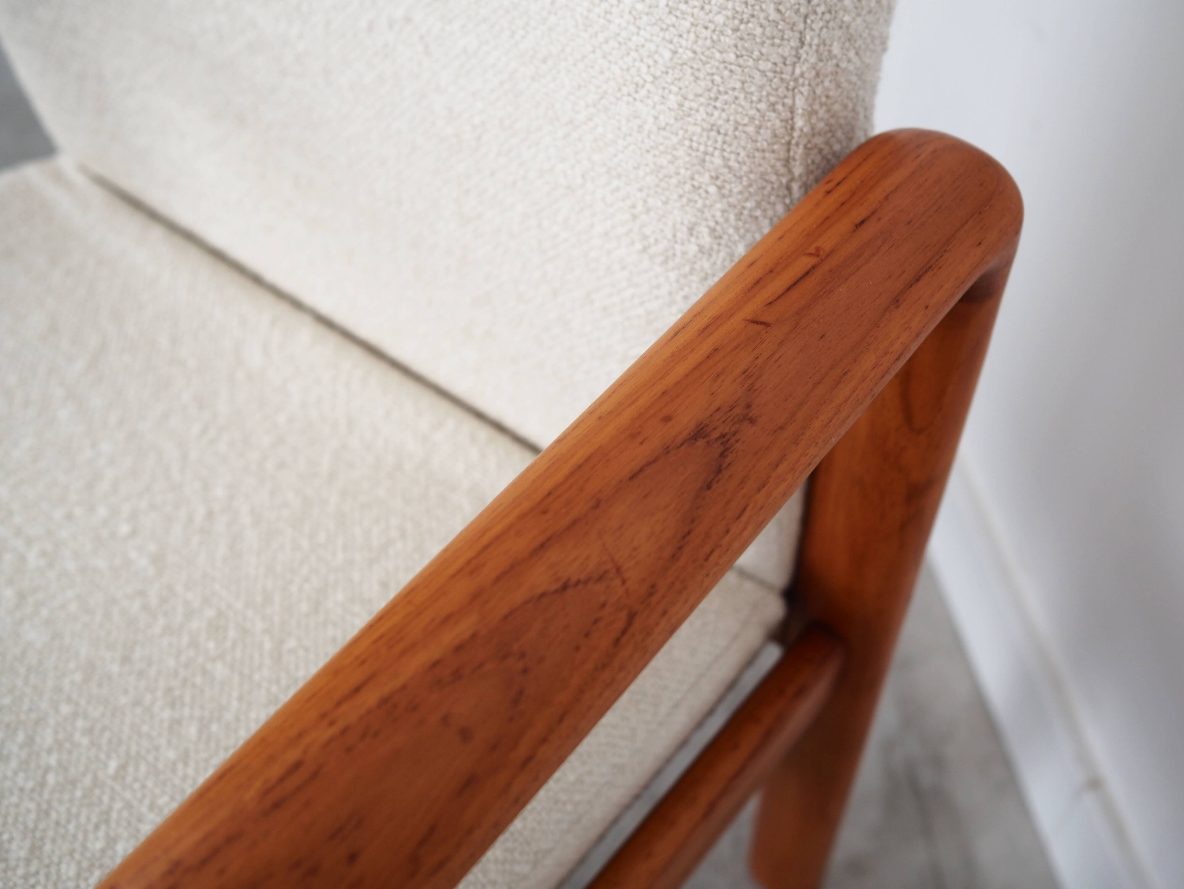 Teak armchair, Danish design, 1970s, production: Denmark