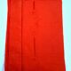 Orange linen sheet