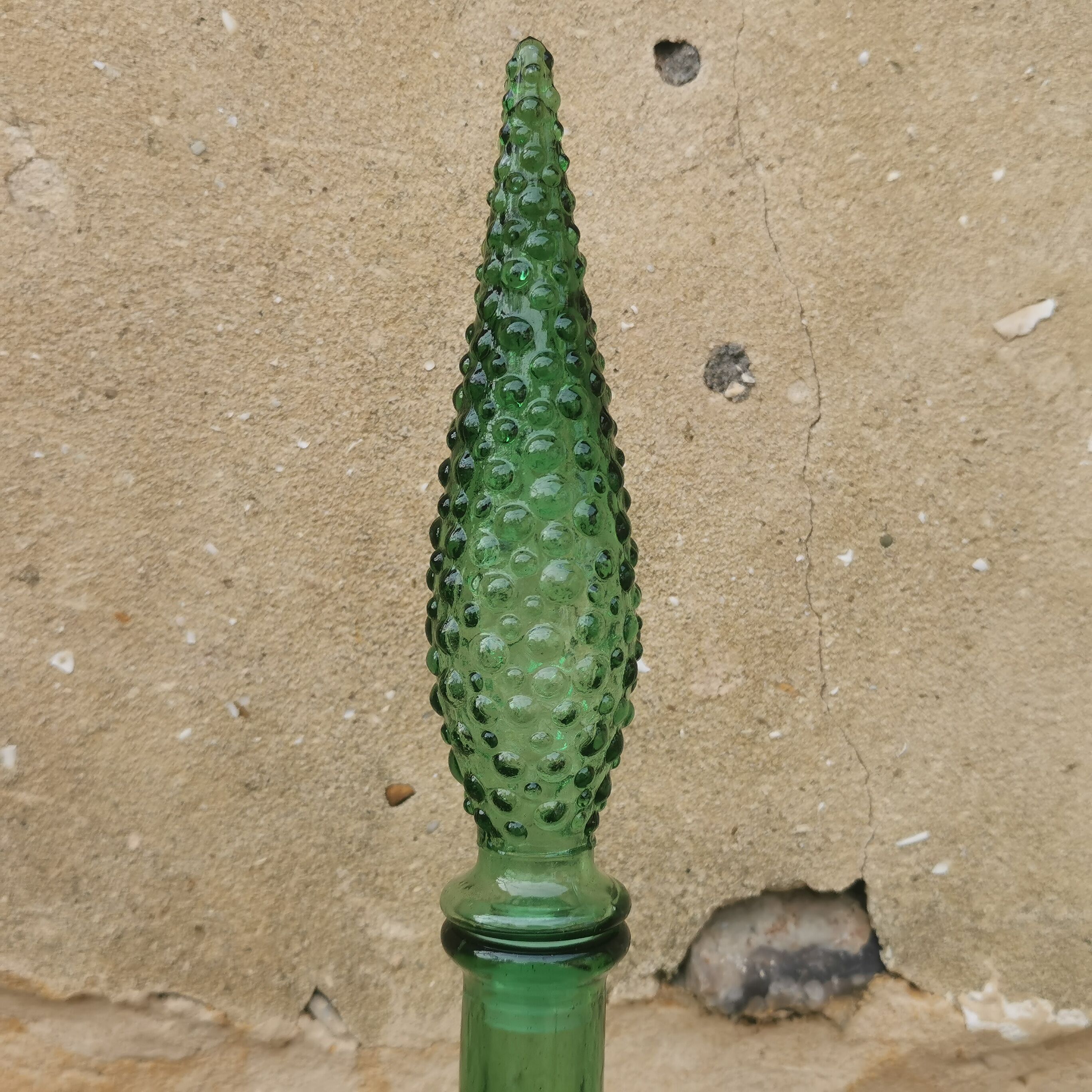 Green Italian bottle