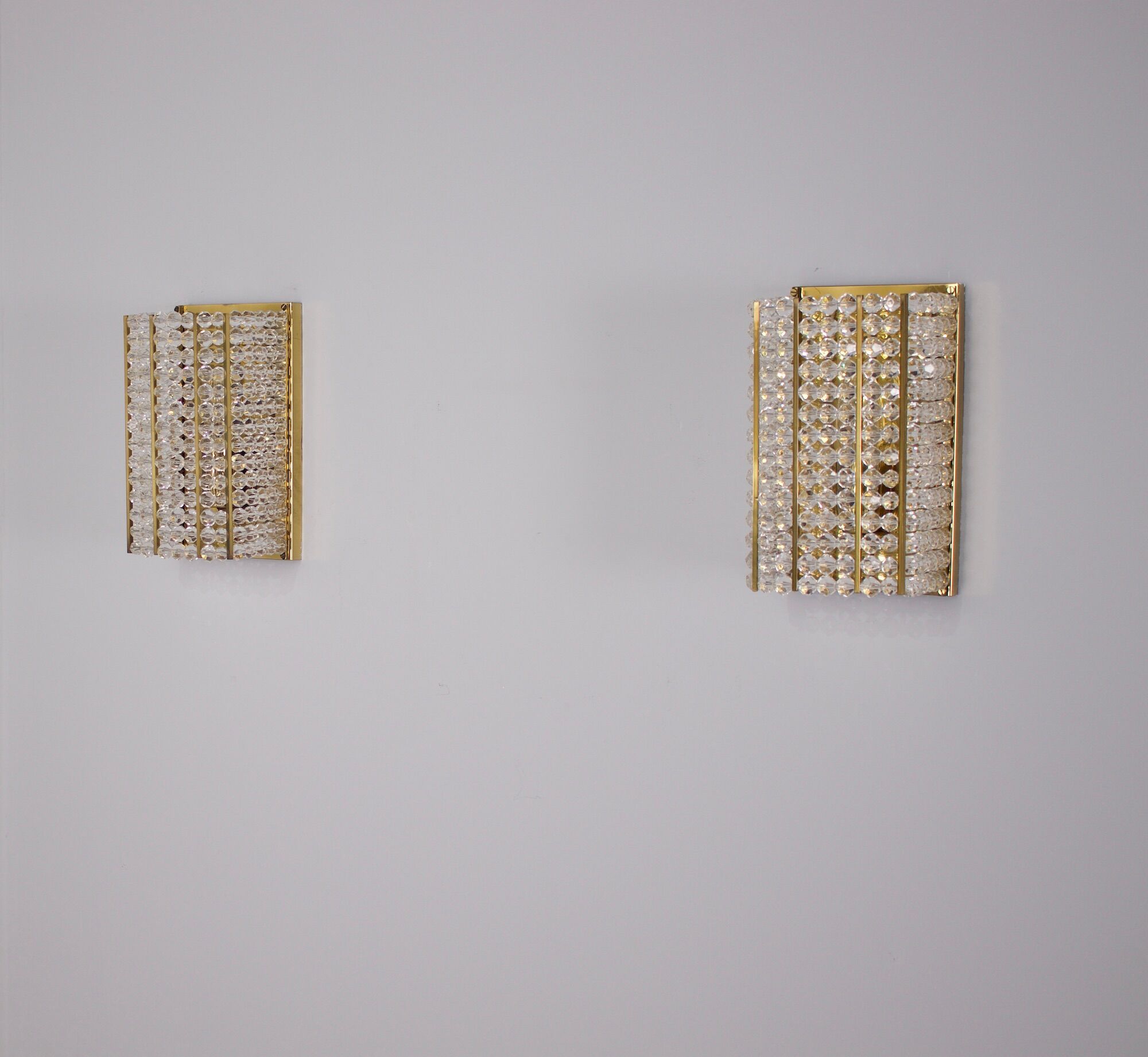 Rhinestone sconces "Bead bag"
