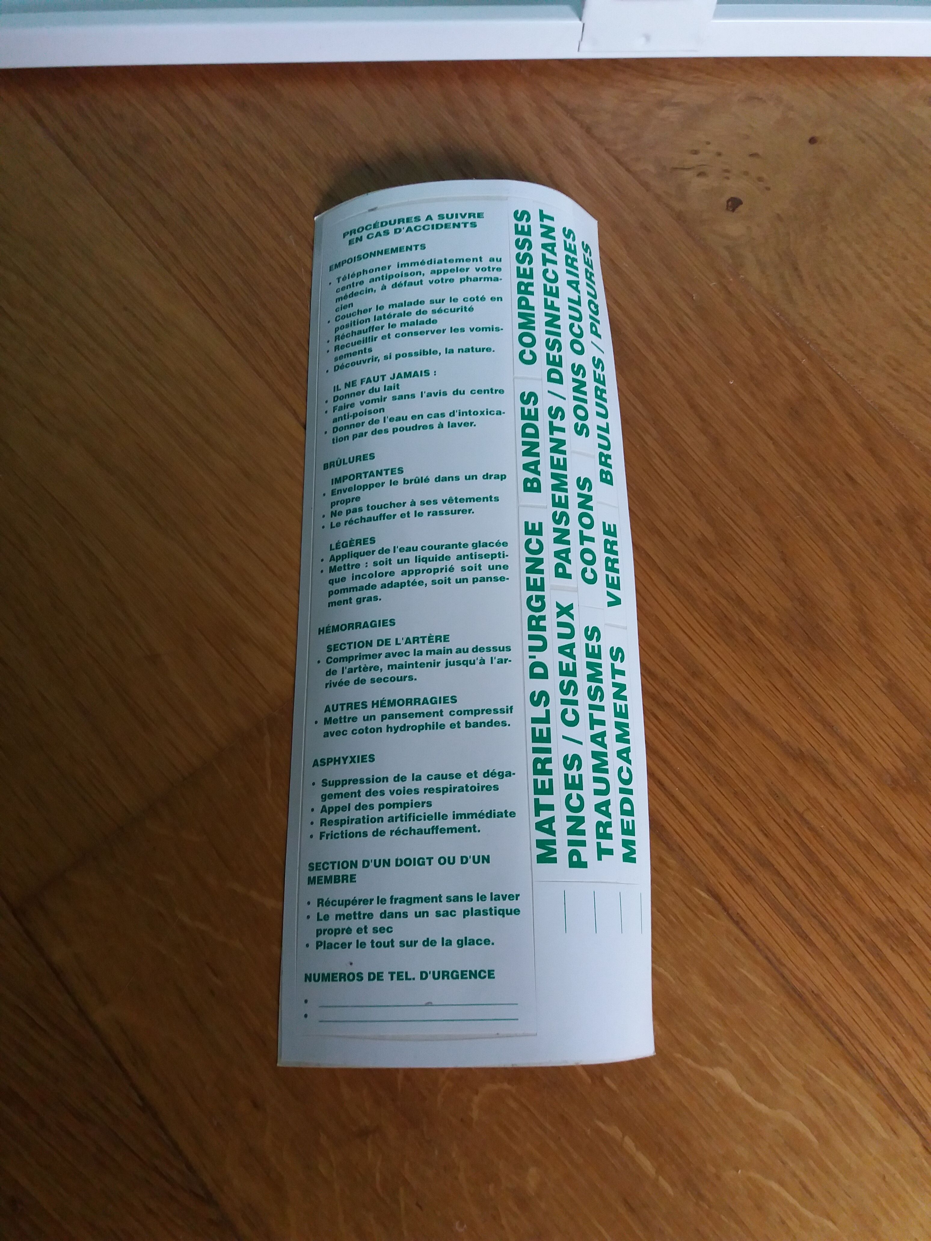 Rossignol medicine cabinet