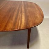 Rosewood high table Scandinavian design "Ole Wanscher" 1950.