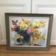Peinture bouquet champêtre G.Dubois