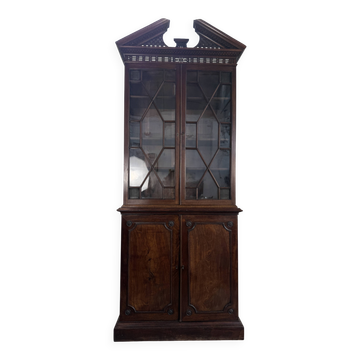 Bibliothèque Chippendale en acajou, Angleterre, circa 1770 — provenance doc