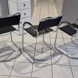 Set of 3 Cantilever armchairs, 1970s