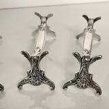 5 knife rests, "Chrysanthemum" model, from Maison Christofle
