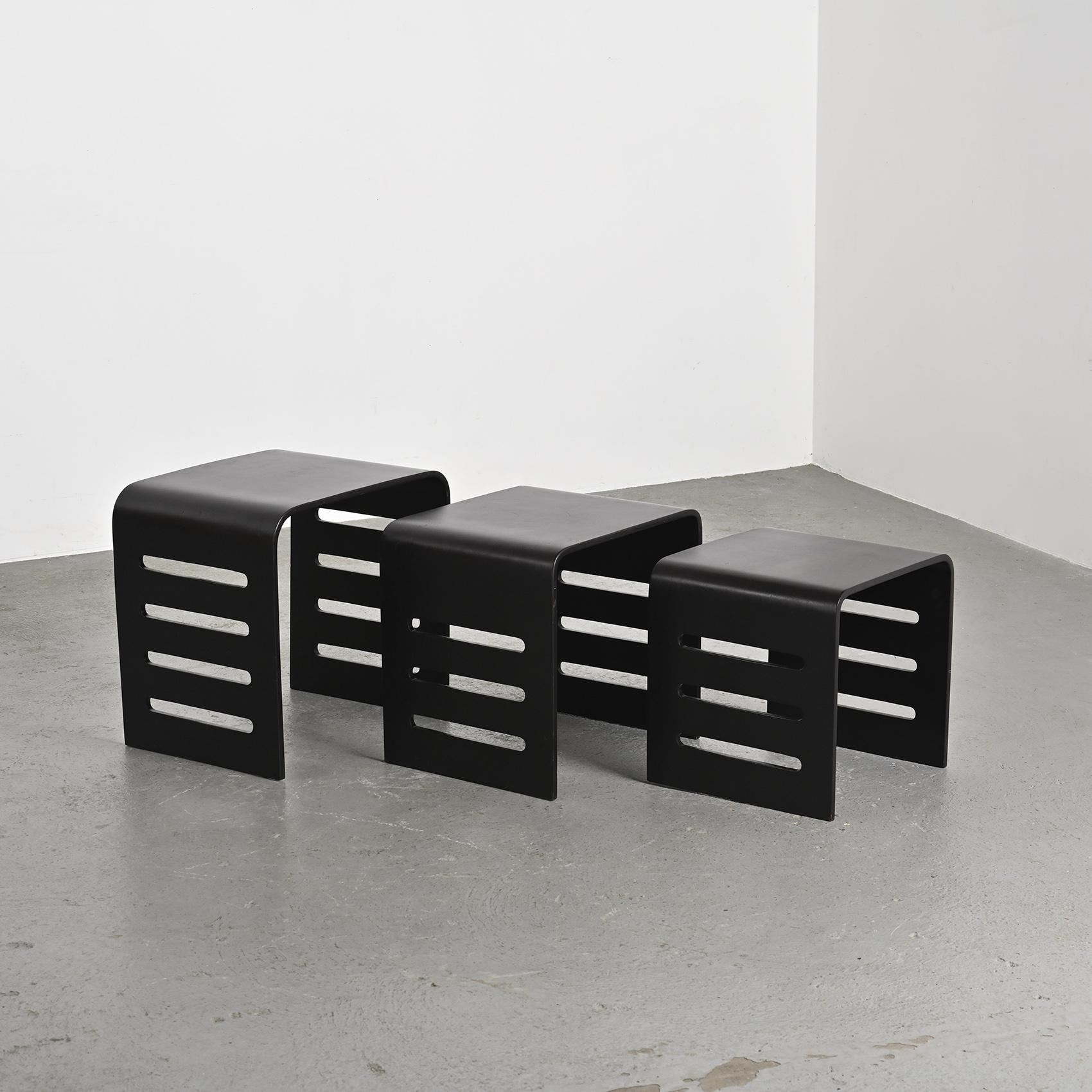 Nesting tables by Ricardo Blanco, Argentina, circa 1970
