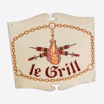 Sign "le grill"