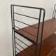Tomado To.Decker shelf in teak and metal 50/60s