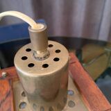 A pair of ceiling lamps designed by Erik Höglund, Kosta Boda, Sweden, 1960s