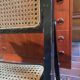 Folding cane chairs
