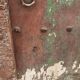 Old wooden door