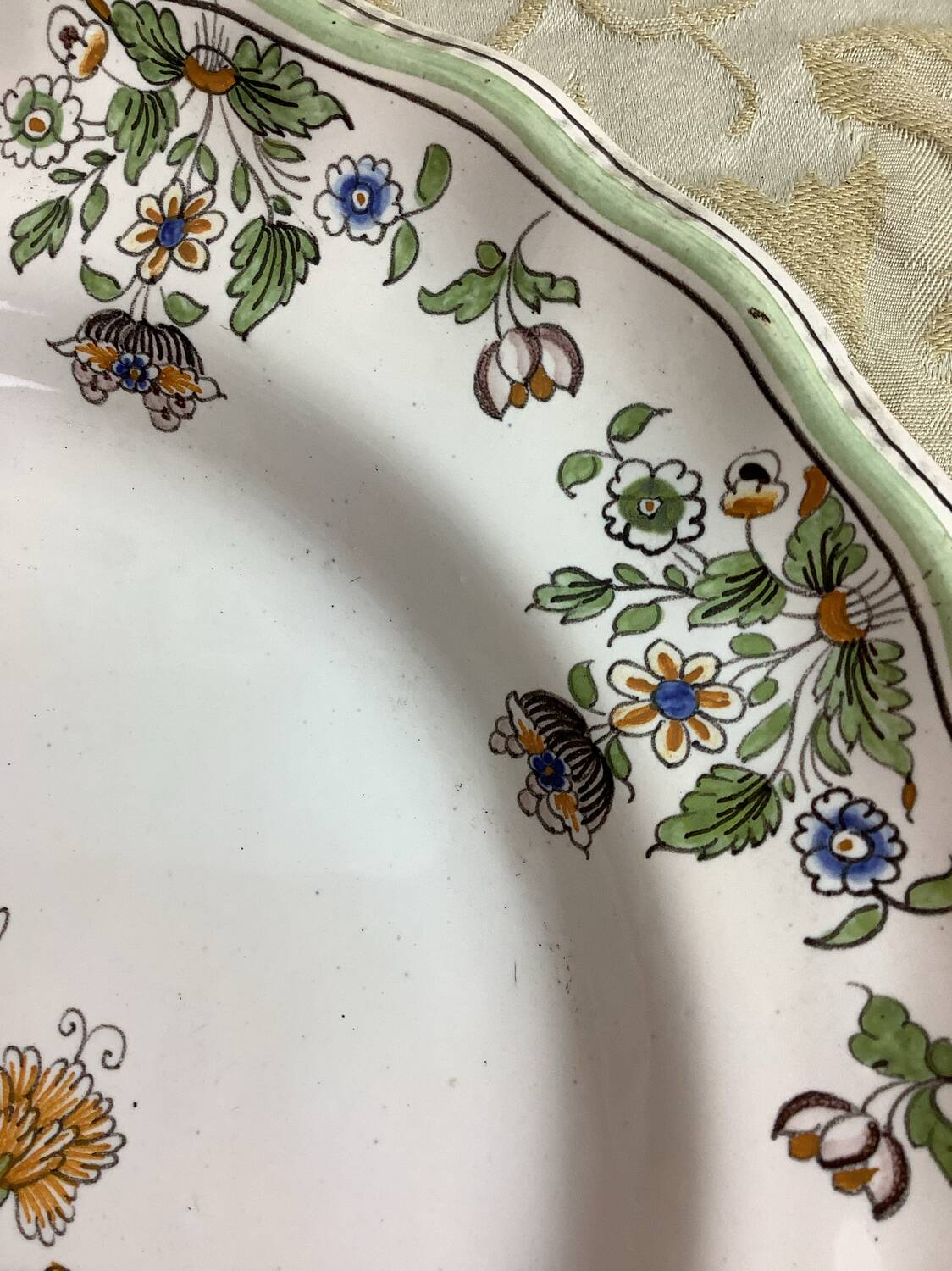 Decorative Plate Moustiers France