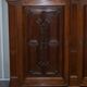 Hand-carved Dutch armoire from the 1940s.