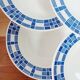 Lot de 9 assiettes creuses Badonviller modèle Nil