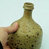 Bouteille in gres signed Tiffoche