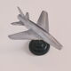 Maquette avion en aluminium, années 1950