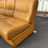 Beka 1970 leather modular sofa