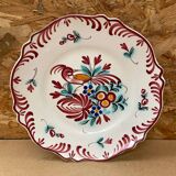 Old Emile Tessier Ceramic Plate Vintage Bird Decor