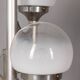 Lampadaire vintage années 70 à trois lumières en verre, design sciolari