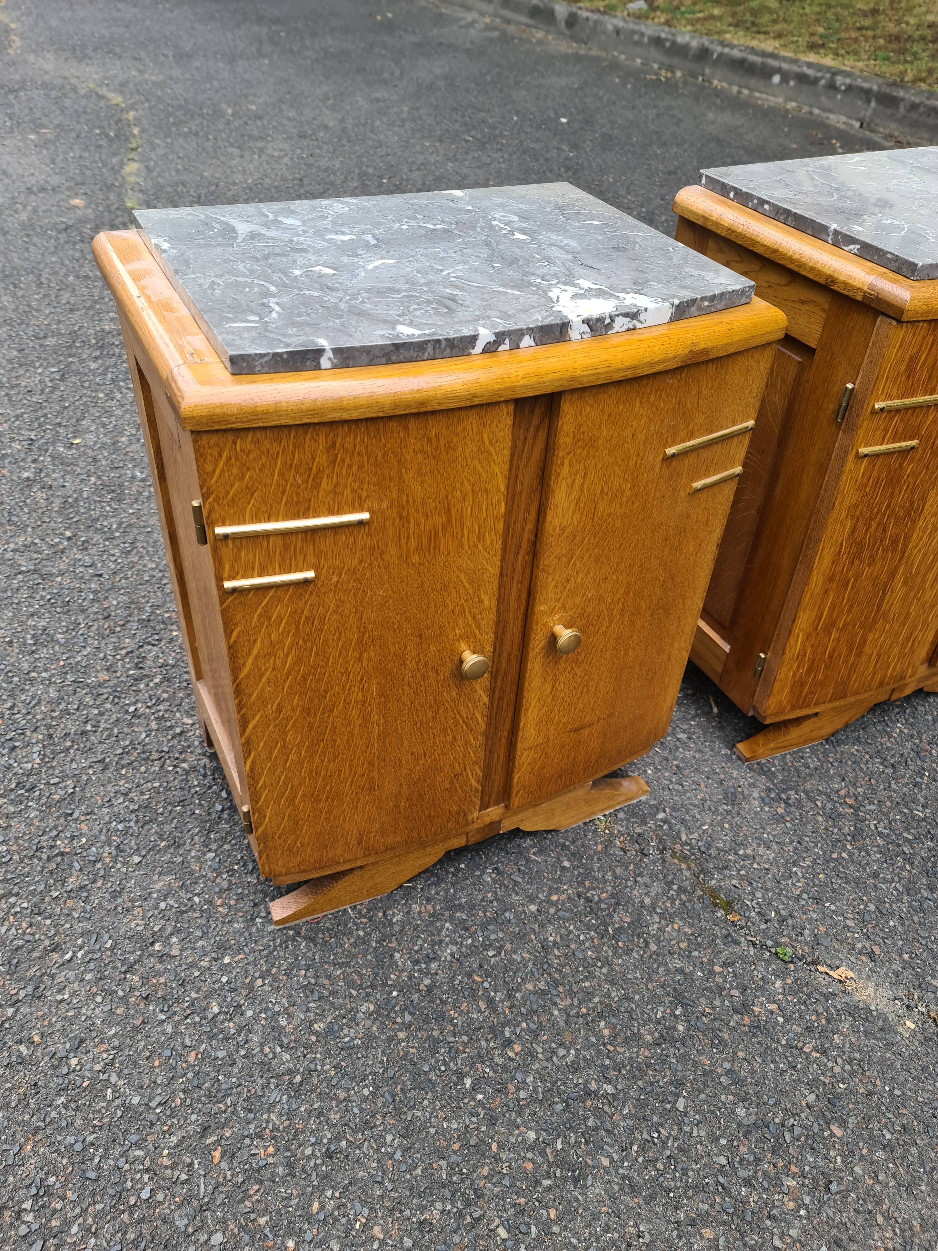Art Deco bedside pair 1960