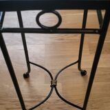 Wrought iron and mosaic harness