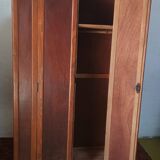 Vintage beech wardrobe