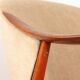 2 Scandinavian armchairs in teak and fabric, new Tyrol model, Gerhard Berg.