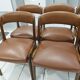 Suite of 6 chairs model gondola house baumann vintage 1970