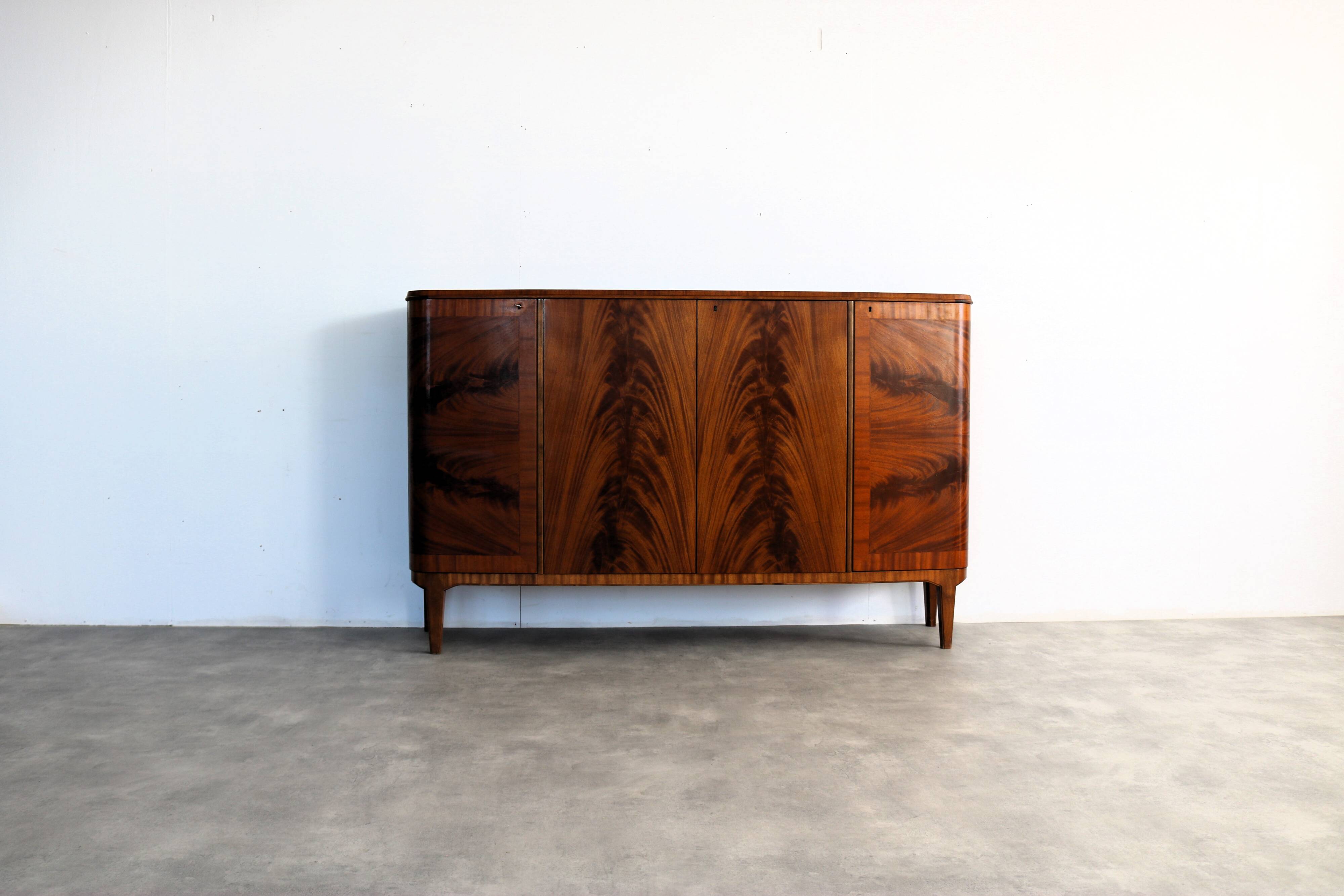 vintage wall cupboard | highboard | 60s | Sweden