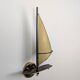 Pair of "sailboat" wall lights