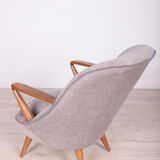 Model 345 Armchairs by J.Jędrychowicz & K.Racinowski for Poznan Furniture Factory, 1950s, Set of 2