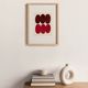 Acrylic painting on paper signed Eawy