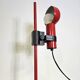70s Red Table Lamp fully adjustable