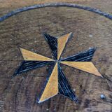 kneader type storage chest, Templar cross
