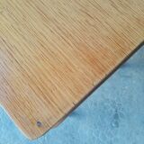 Vintage wooden compass foot bedside table