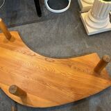 Table basse T22 dite"oeil" - Pierre Chapo - Années 70