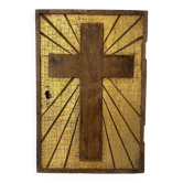 Church furniture door