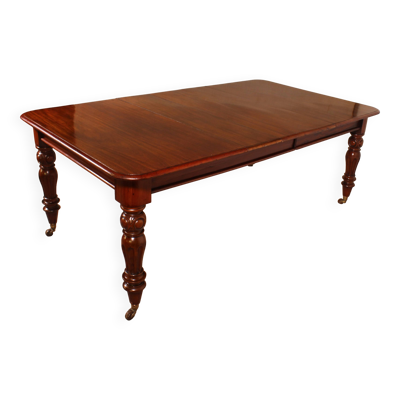 Table en acajou d'époque William IV, première partie du 19ème siècle