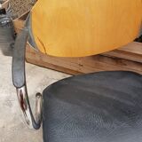 Three hairdresser chairs by designer Maletti 1979