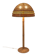 Bamboo and woven rattan floor lamp France 1970
