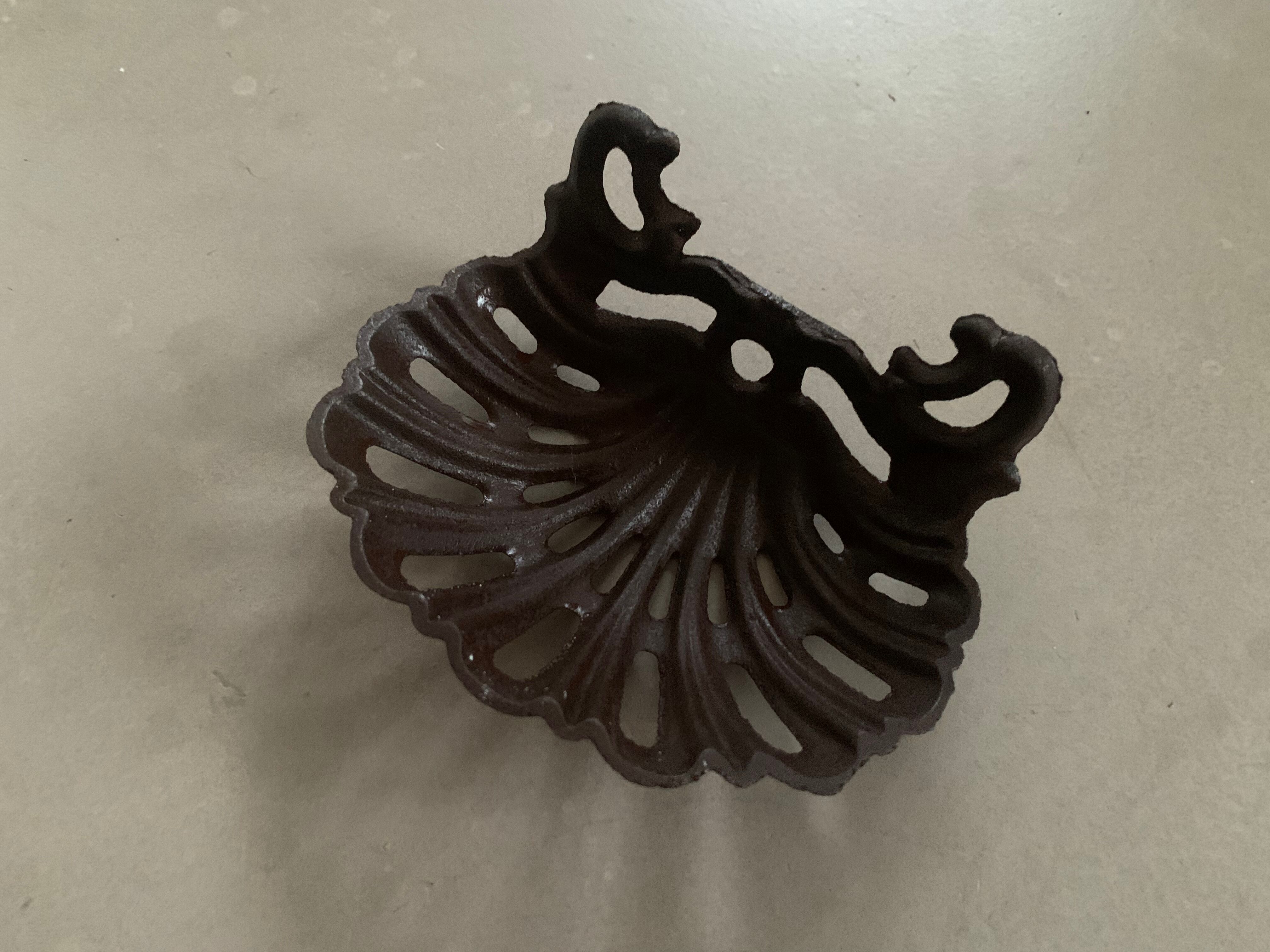 Antique wall soap dish