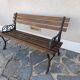 Antique garden bench