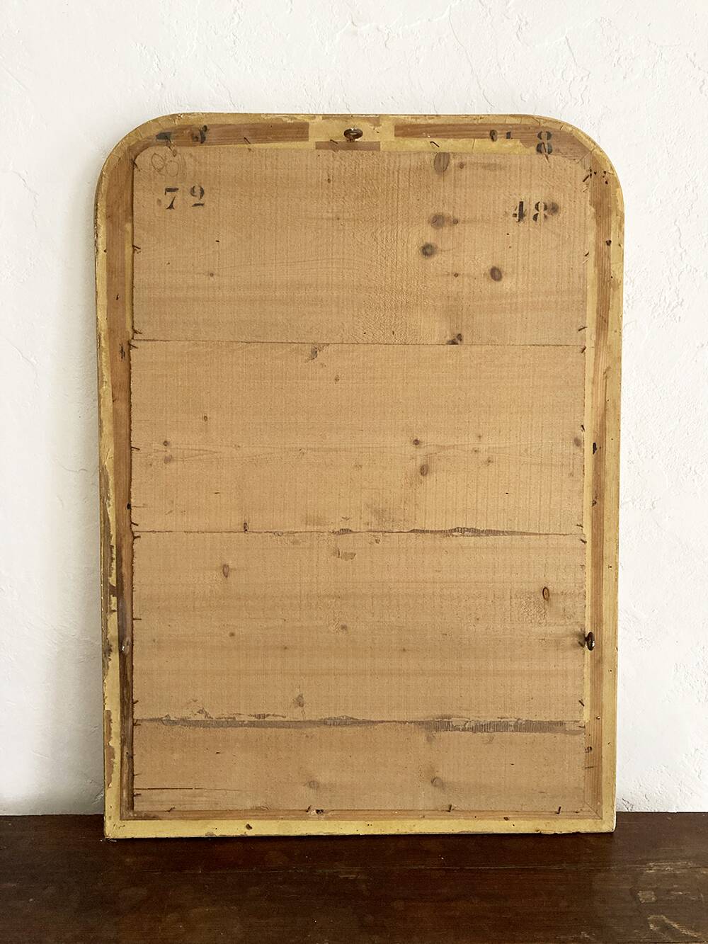 Louis-Philippe style gilded mirror