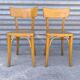 Paire de chaises bistrot Luterma 1960
