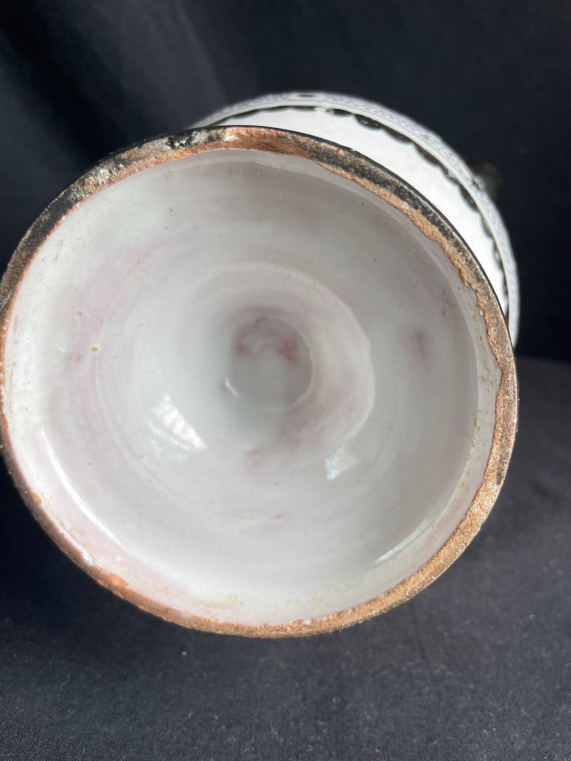 Nabeul vase, signed Tunisia, 1960s