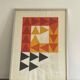 Silkscreen print by Paulo Becker, Brazil, 1973