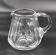 Baccarat crystal water pitcher, Talleyrand Harcourt model