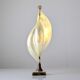 Maison Rougier table lamp in opalescent lucite 1970s