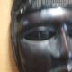 African ceremonial mask in handmade ebony wood